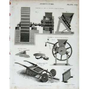   : Encyclopaedia Britannica Agriculture Machinery 1815: Home & Kitchen