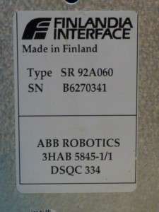 ABB Robotic Drive 3HAB 5845 1/1 #34294  