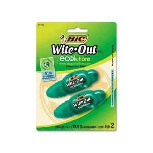  Bic Wite Out Ecolutions Correction Tape: Office Products