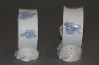 NAPKIN RINGS WITH MYTHOLOGICAL CREATURES, JAPAN 1890  