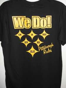 Got Six? We Do T shirt Pittsburgh Steelers Size M 5XL  