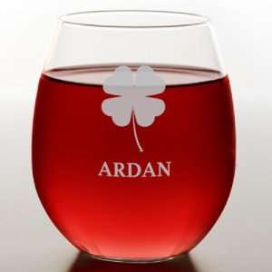 Clover Stemless Red Wine Glass