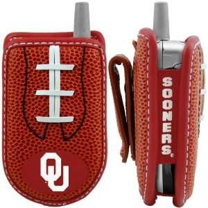  Oklahoma Sooners Game Wear Football Leather Cell Phone 