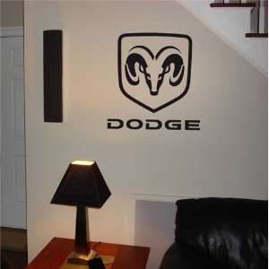   GARAGE WALL DODGE CHARGER LOGO STICKER DEALERSHIP 08: Home & Kitchen