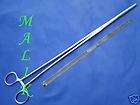 SET of 2 5.5 Hemostat Forceps Surgical STRAIGHT CURVED  
