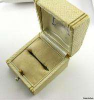 JEWELRY BOX   Ring Earring Case Vintage Estate Jewelry  