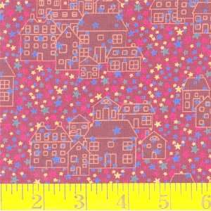  45 Wide Starry Night Burgundy Fabric By The Yard Arts 