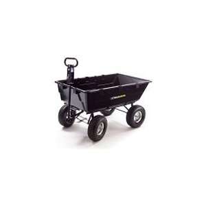  Gorilla Carts 1,200 lb. Plastic Dump Cart: Patio, Lawn 