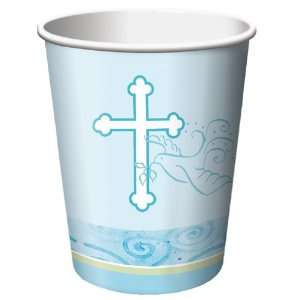    Blue Faithful Dove Paper Beverage Cups