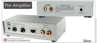 Stereo Pre Amplifier   Low to High Line Level Converter