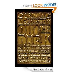 Outer Dark Cormac McCarthy  Kindle Store