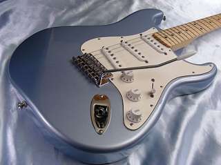 2003 Fender Standard Stratocaster COOL AGAVE BLUE Strat w/ Gigbag NICE 