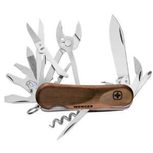 Wenger 16389 EvoWood S557 2 1/2 Inch Stainless Steel Locking Blade 
