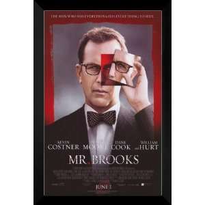   : Mr. Brooks FRAMED 27x40 Movie Poster: Kevin Costner: Home & Kitchen