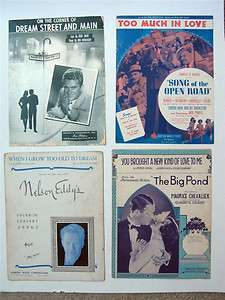   of 19 Vintage Sheet Music Broadway Show tunes Frank Sinatra Perry Como