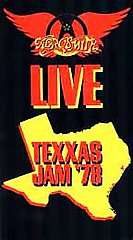 Aerosmith   Live Texxas Jam 78 VHS, 1989  