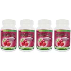  Trim Labs Raspberry Ketones Weight Loss Pills, 4 Pack 