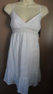   : DISORDERLY CONDUCT White Eyelet Summer Dress   Size 7   NWT  