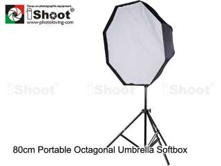 80cm Studio&Outdoor Reflective Umbrella Flash Soft Box  