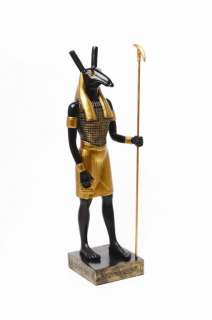 EGYPTIAN LARGE GOD SETH SUTEKH DEITY 12 STATUE FIGURE 8103