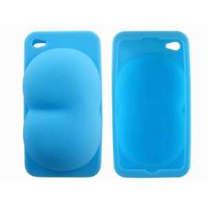  Cute Funny Silicone Skin Cover Case for iPhone 4 4G: Cell 