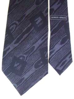 8185 Silk Necktie Mens Tie GIORGIO ARMANI   ITALY 3.5  