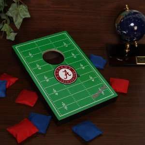  Alabama Crimson Tide Tabletop Football Bean Bag Toss Game 