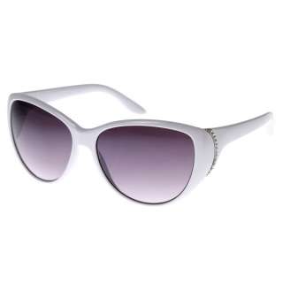 Soho Trend Mod Cat Eye Sunglasses With Rhinestones 8301  