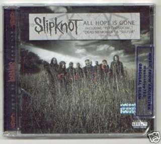 SLIPKNOT, ALL HOPE IS GONE. FACTORY SEALED CD. In English.