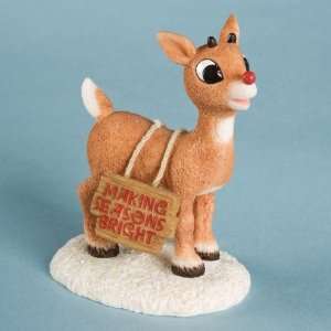   Red Nosed Reindeer Rudolph Figurine Holiday Express