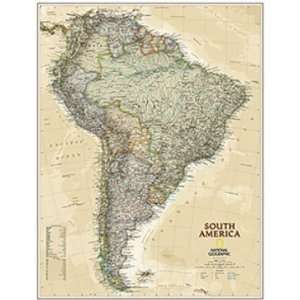  National Geographic Maps RE01020450 South America 