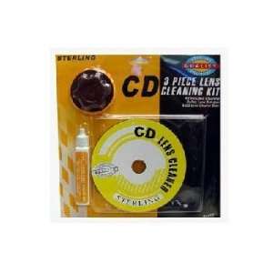  3 Piece CD Cleaning Kits Case Pack 50: Electronics