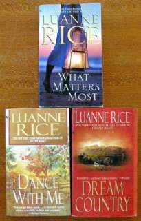 Lot Of 11 LUANNE RICE Romance Paperback Novels: True Blue, Safe Harbor 