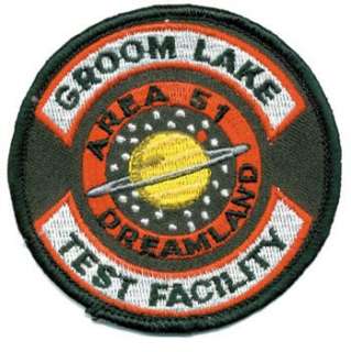 Area 51 Groom Lake Circular Patch  