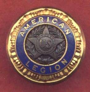 VN28 .. American Legion Uniform Button  