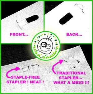 CRAYOLA Total Tools Staple Free Stapler SAFE FOR KIDS  