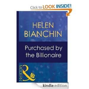 Purchased by the Billionaire Helen Bianchin  Kindle Store