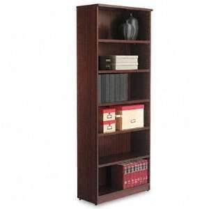 Alera Valencia Series Bookcase/Storage Cabinet, 6 Shelves, 32w x 12d x 