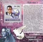 St. Thomas & Prince 2007 Stamp Malcolm X, Humanist
