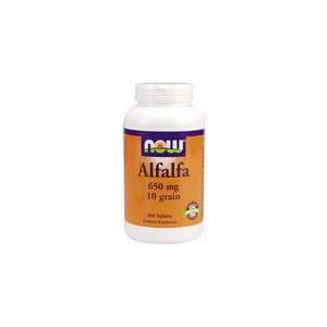  Alfalfa by NOW Foods   Natural Foods (1.95g   500 Tablets 