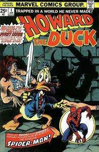   DUCK #1 Fine Brunner (low distribution) Spider Man Marvel Comics 1976