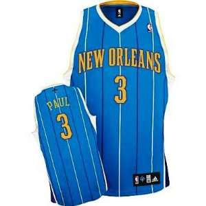   New Orleans Hornets #3 Chris Paul Baby Blue Jersey: Sports & Outdoors