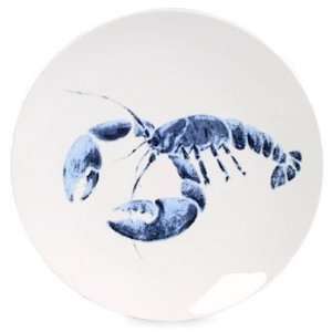  Studio Nova Blue Lobster Dinner Plate: Kitchen & Dining