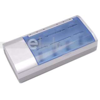 Digital Battery Charger for D C AA AAA 9V NI MH Rechargeable Battery 