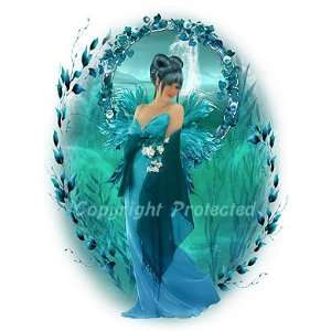  Water Elemental Fairy by Pamela Delli Colli 8.5 x 11 