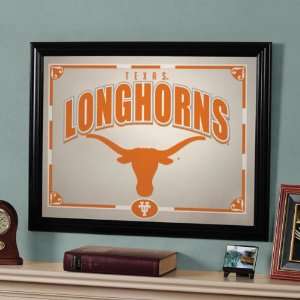  Memory Company Texas Longhorns Framed Mirror: Sports 