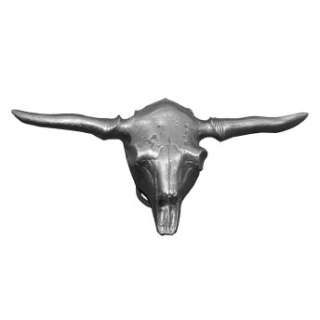 Western Steer Skull Belt Buckle longhorn Texas Cowboy Rodeo  