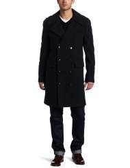 Kenneth Cole Mens Wool Trench Coat