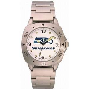   Seattle Seahawks Mens Pro Sterling Silver Watch