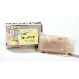   ABC Blocks Design Personalized Fresh Linen Scented Soap Bar (Set of 20